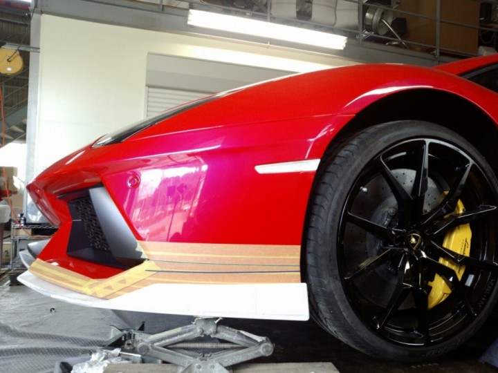 aventador Front Under Spoiler